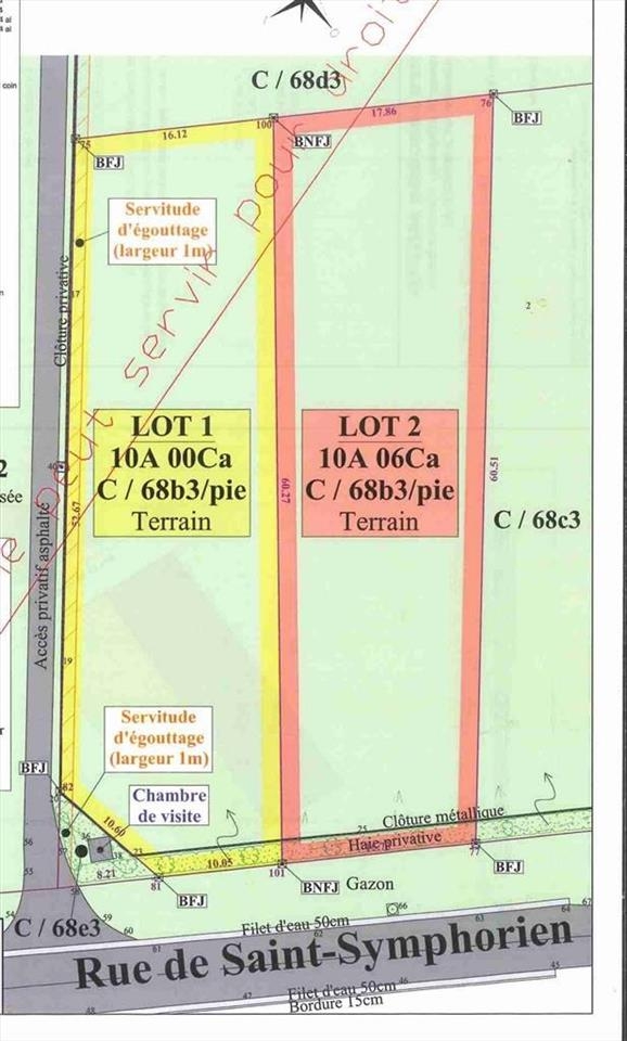 Terrain à vendre à Havré 7021 125000.00€  chambres m² - annonce 5068