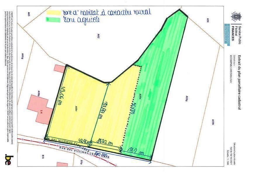 Terrain à bâtir à vendre à Bailleul 7730 360000.00€  chambres m² - annonce 8271