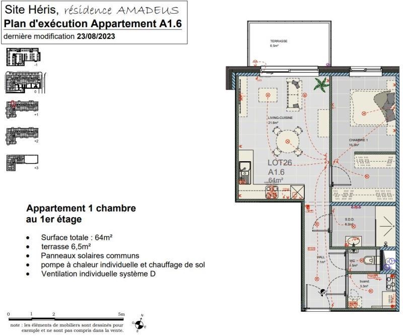 Appartement à vendre à Soignies 7060 165700.00€ 1 chambres 64.00m² - annonce 12349
