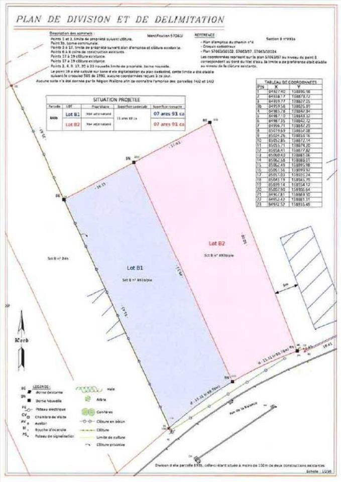 Terrain à vendre à Antoing 7640 105000.00€  chambres m² - annonce 12227