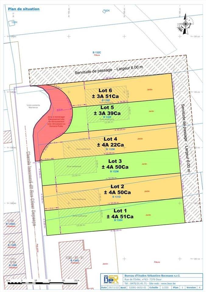 Terrain à vendre à Wihéries 7370 216000.00€  chambres m² - annonce 19400