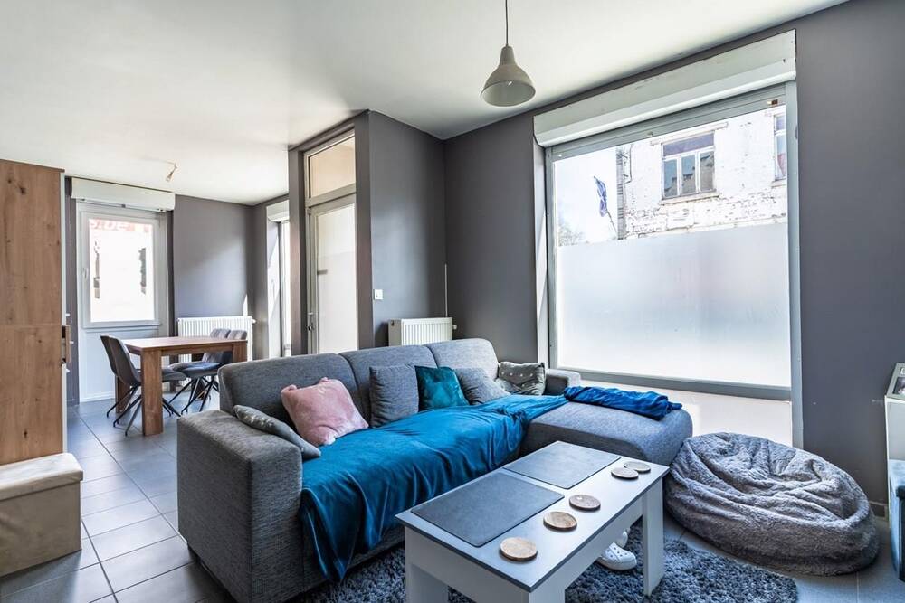 Immeuble de rapport - Immeuble à appartement à vendre à Mouscron 7700 108000.00€ 1 chambres m² - annonce 19574