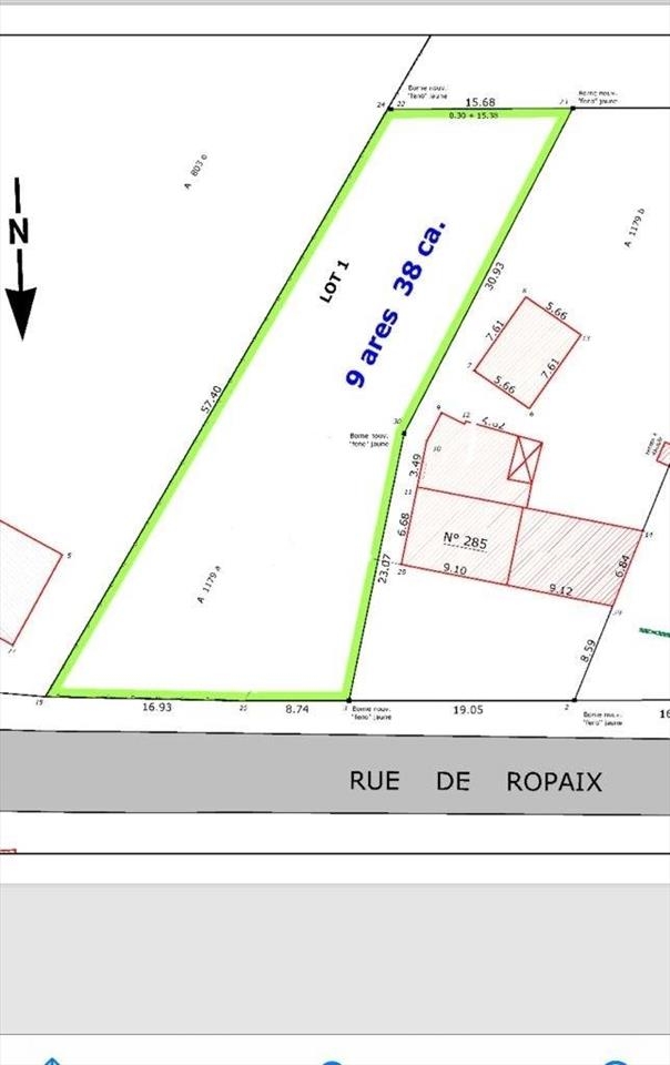 Terrain à vendre à Blaugies 7370 120000.00€  chambres m² - annonce 77894