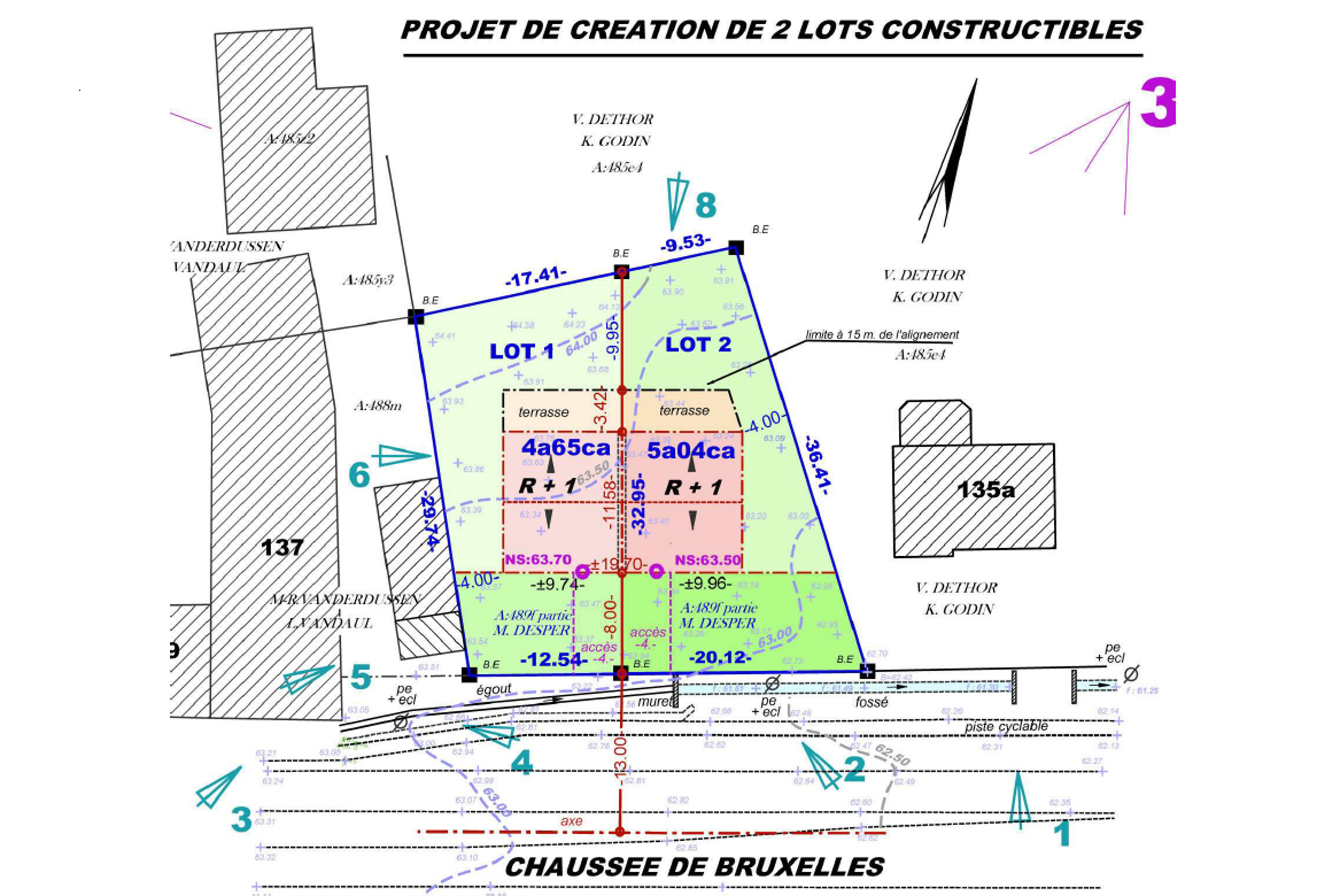 Terrain à vendre à Enghien 7850 115000.00€  chambres m² - annonce 130598