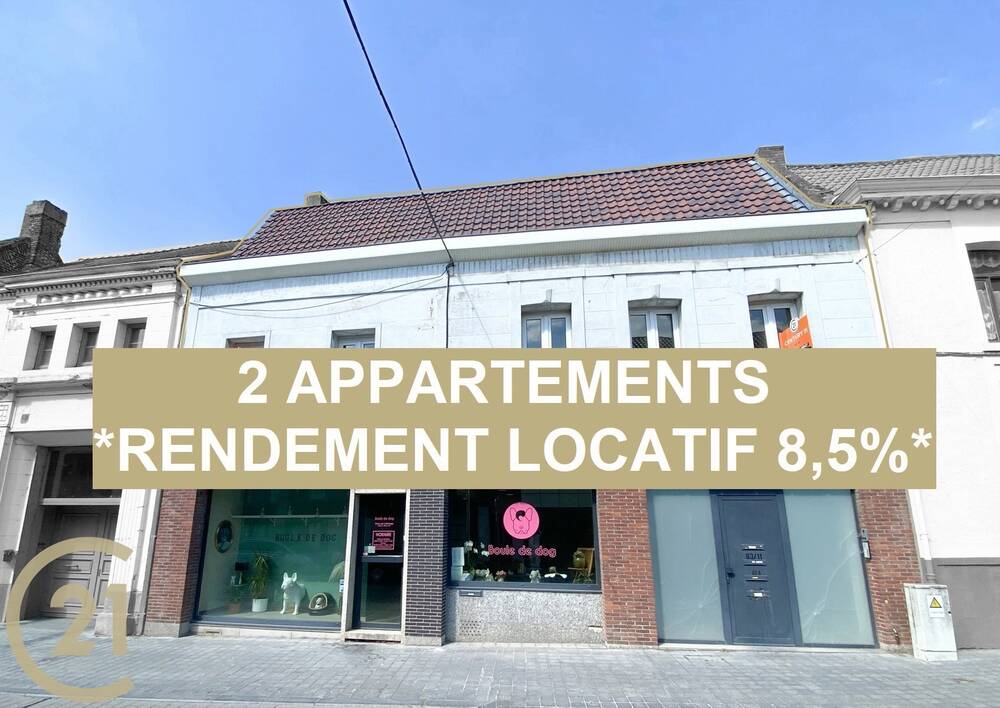 Immeuble de rapport - Immeuble à appartement à vendre à Antoing 7640 155000.00€ 2 chambres 130.00m² - annonce 227568