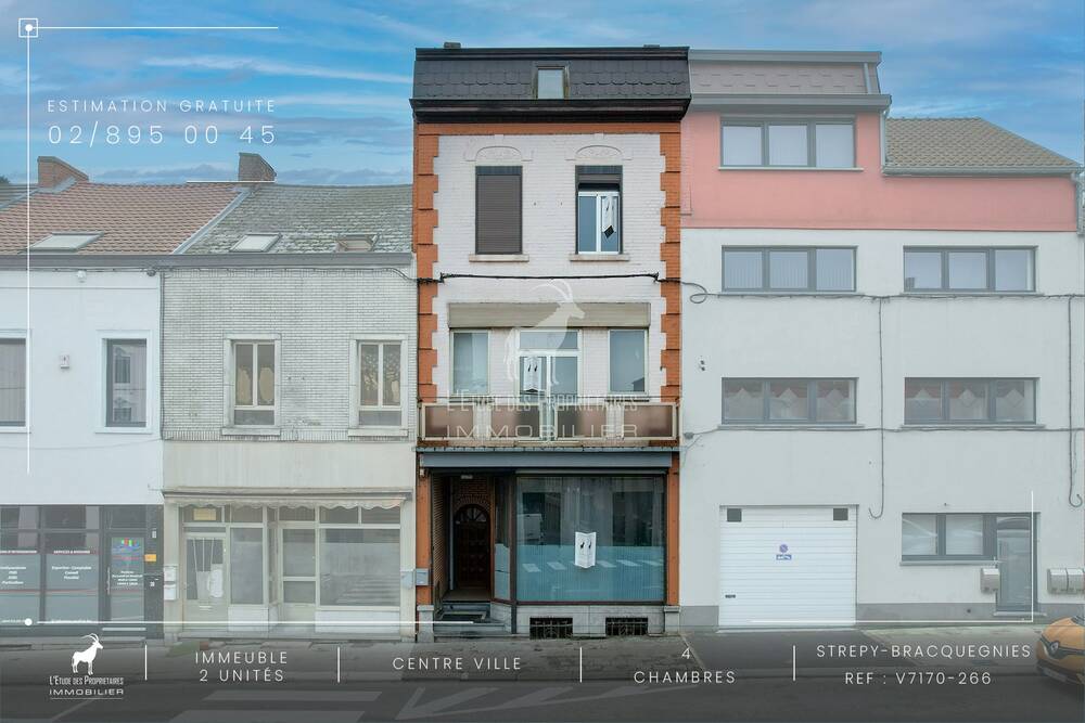 Maison à vendre à Strépy-Bracquegnies 7110 139000.00€ 5 chambres 180.00m² - annonce 268129