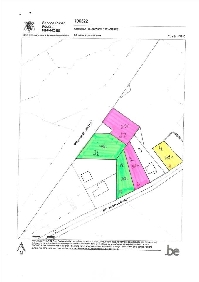 Terrain à vendre à Strée 6511 64000.00€  chambres m² - annonce 273261