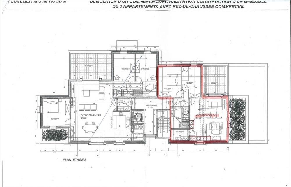 Appartement à vendre à Ghislenghien 7822 255000.00€ 2 chambres 70.00m² - annonce 289448